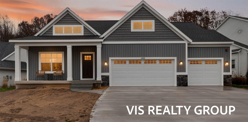 This new Ranch Style home is built by the Award Winning Baumann - Beach Home for sale in Spring Lake, Michigan on Beachhouse.com