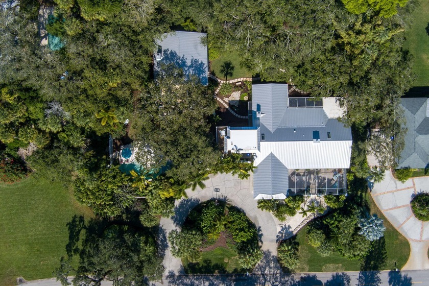 Skinny dip in total privacy in this 1 acre+ central beach estate - Beach Home for sale in Vero Beach, Florida on Beachhouse.com