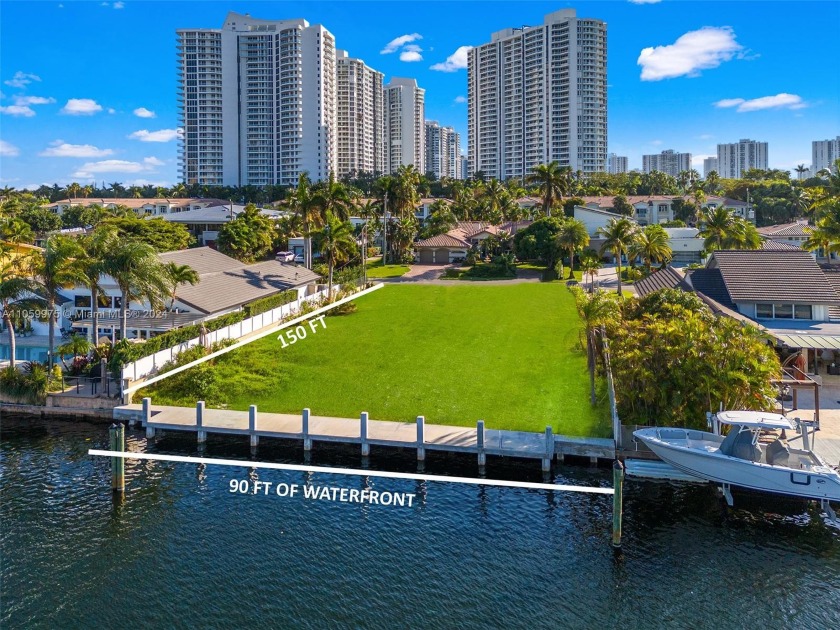 Oversized Lot with 90 feet of waterfrontage (most lots are 85 - Beach Lot for sale in Hallandale Beach, Florida on Beachhouse.com