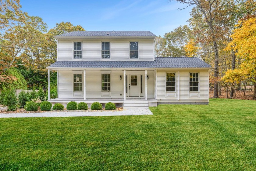 Completely transformed in 2024, this beautifully renovated - Beach Home for sale in Southampton, New York on Beachhouse.com