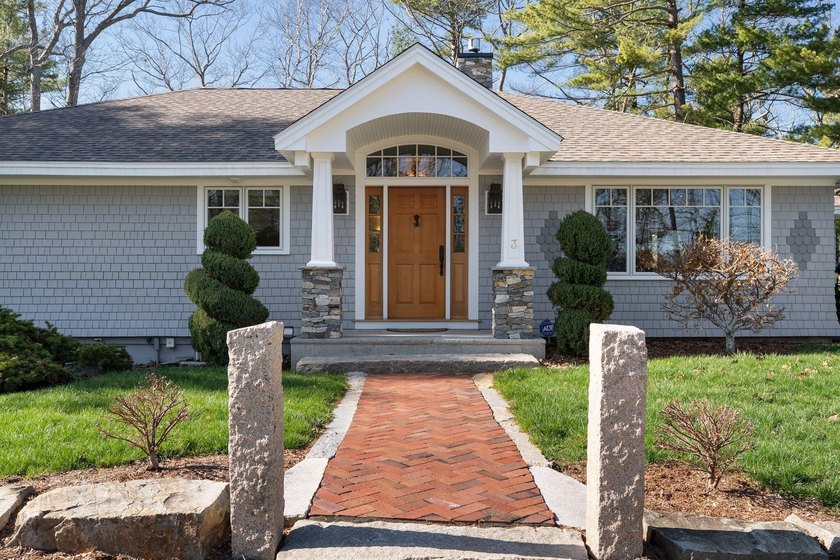 Set on coveted Pine Island, this exceptional waterfront offering - Beach Home for sale in York, Maine on Beachhouse.com