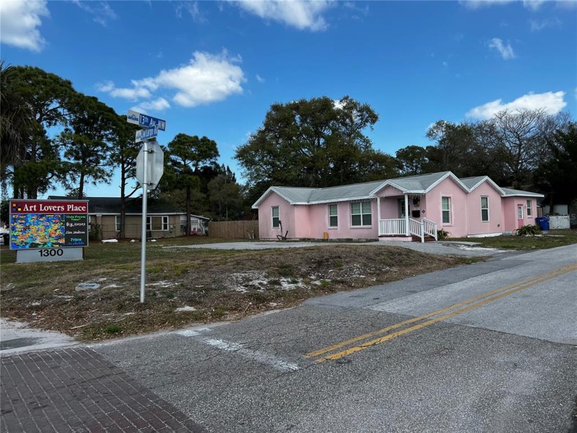 Great corner property on a double lot! Situated on heavily - Beach Commercial for sale in Largo, Florida on Beachhouse.com