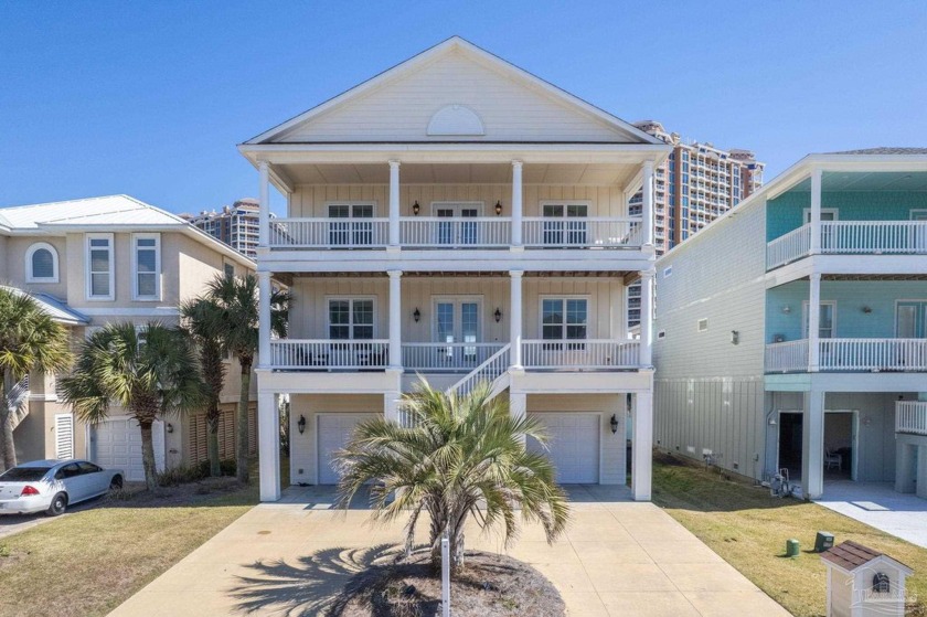 Situated in the exclusive gated community of Santa Rosa Villas - Beach Home for sale in Pensacola Beach, Florida on Beachhouse.com