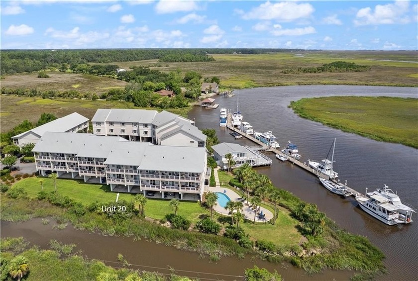 Take in sweeping views of the Golden Isles from this peaceful - Beach Condo for sale in Brunswick, Georgia on Beachhouse.com