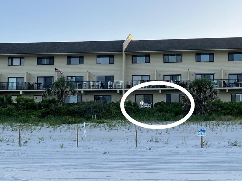 Rare Ground-floor Direct Oceanfront Flat In Summerhouse! Welcome - Beach Condo for sale in St Augustine, Florida on Beachhouse.com
