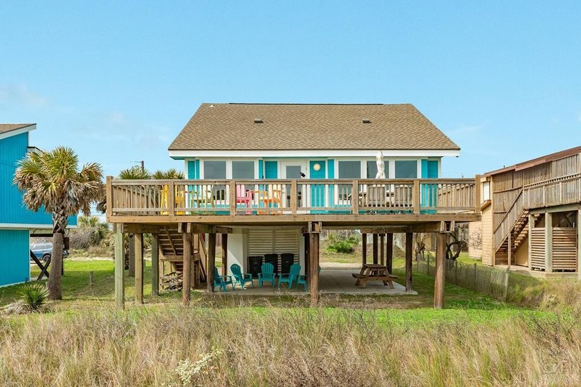 GORGEOUS remodeled beachfront home is like new! Nestled at the - Beach Home for sale in Galveston, Texas on Beachhouse.com