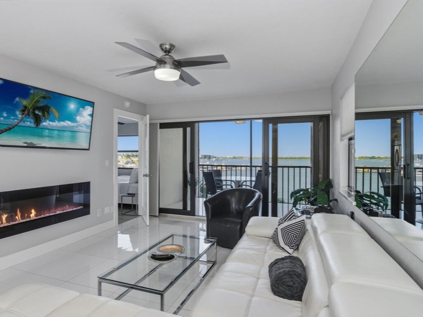 Enjoy spectacular, long water views of the Marco River from this - Beach Condo for sale in Marco Island, Florida on Beachhouse.com