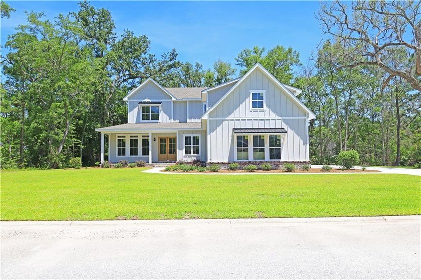This newly constructed home in the gated Barrington Oaks offers - Beach Home for sale in Brunswick, Georgia on Beachhouse.com