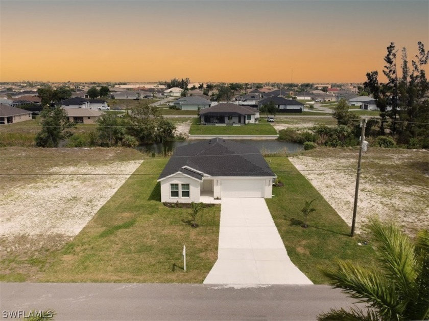 Stunning new construction home located on a freshwater canal - Beach Home for sale in Cape Coral, Florida on Beachhouse.com