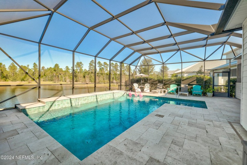 STUNNING 4-bedroom Executive POOL home with water-to-preserve - Beach Home for sale in Saint Johns, Florida on Beachhouse.com