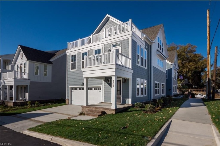 Welcome Home! The newly built Linkhorn by Bishard Homes on - Beach Home for sale in Virginia Beach, Virginia on Beachhouse.com