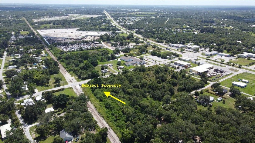 Great commercial lot sitting directly next to the railways - Beach Lot for sale in Punta Gorda, Florida on Beachhouse.com