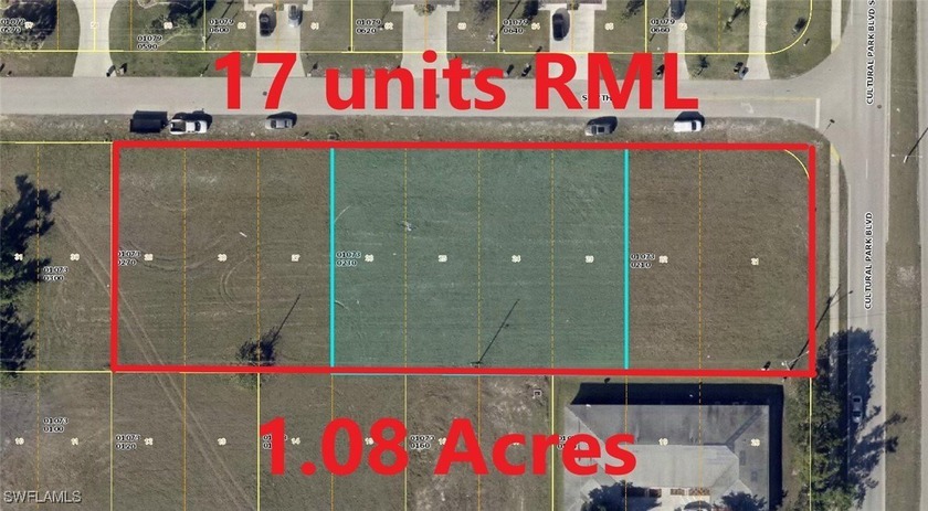 Expansive Multi-Family Land Available for Large-Scale Projects - Beach Lot for sale in Cape Coral, Florida on Beachhouse.com