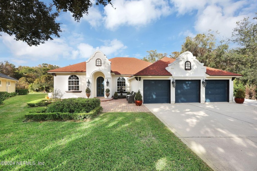 Truly like no other in Palencia, this Spanish Mission-style home - Beach Home for sale in St Augustine, Florida on Beachhouse.com