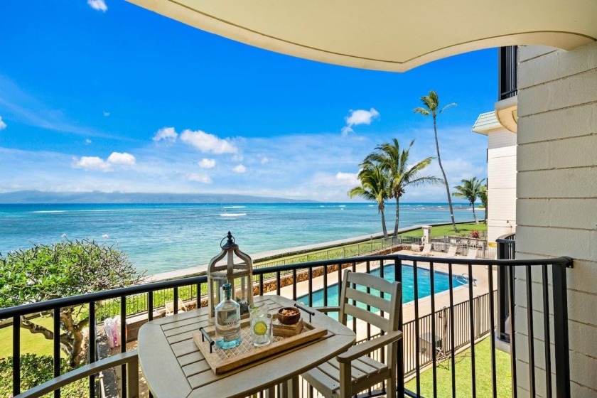 Kahana Reef 203 · KR 203 Direct Ocean View 1BD in Kahana Maui - Beach Vacation Rentals in Lahaina, HI on Beachhouse.com