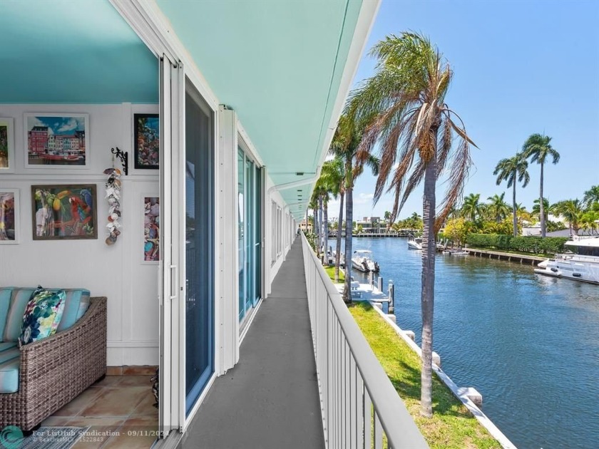 WATERFRONT LIVING! Completely renovated 2 BD | 2 BA | CARPORT - Beach Condo for sale in Fort Lauderdale, Florida on Beachhouse.com