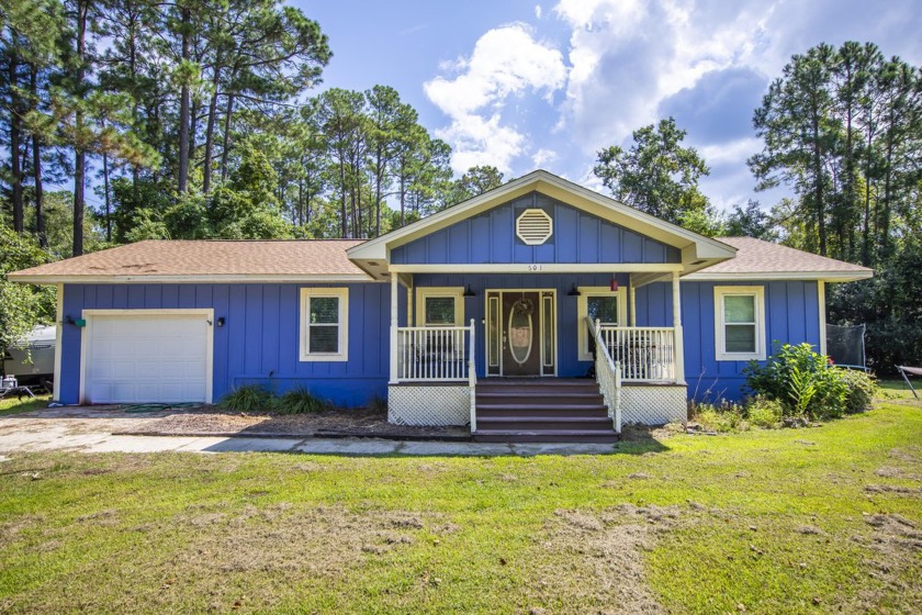 This Charming 3 Bedroom 2 bath Home is on 
a half acre lot with - Beach Home for sale in Santa Rosa Beach, Florida on Beachhouse.com