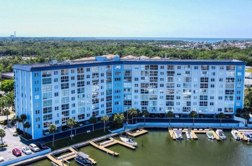 WATERFRONT LIVING! Welcome to a Eagle's View from this top floor - Beach Condo for sale in New Port Richey, Florida on Beachhouse.com