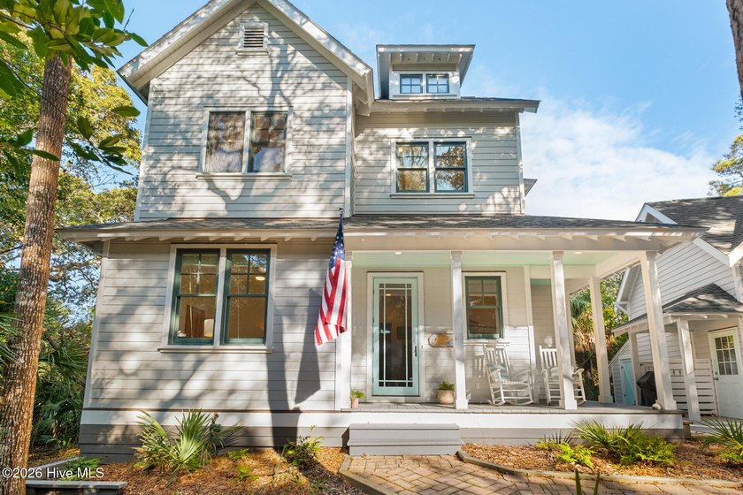 Located on a high homesite overlooking the 13th tee of the Bald - Beach Home for sale in Bald Head Island, North Carolina on Beachhouse.com