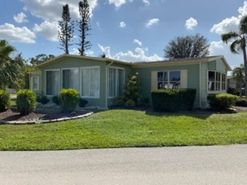 The lot rent for this home is $1,280.00/monthly. The beautiful - Beach Home for sale in North Fort Myers, Florida on Beachhouse.com