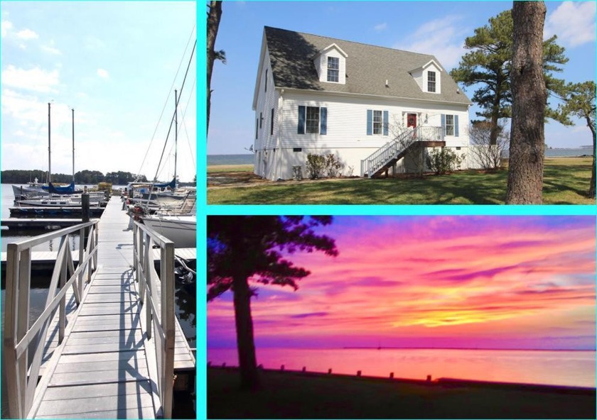 This is a  beautiful, well maintained waterfront home with a - Beach Home for sale in Onancock, Virginia on Beachhouse.com