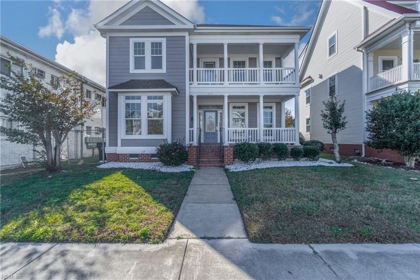 This stunning beach-view home directly across from Ocean View - Beach Home for sale in Norfolk, Virginia on Beachhouse.com