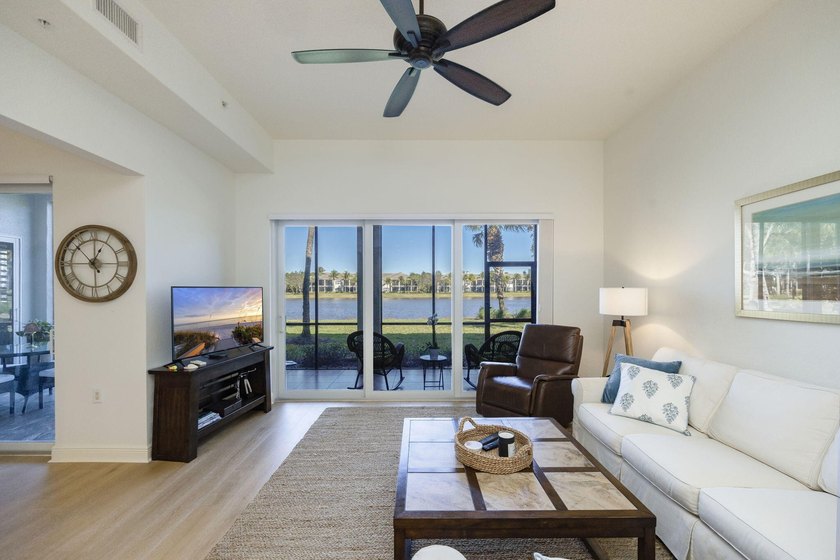 A welcoming courtyard sets the tone for this beautifully updated - Beach Condo for sale in Naples, Florida on Beachhouse.com
