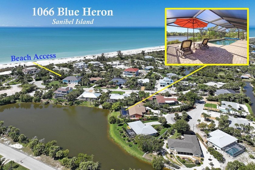 Easy-living remodeled pool home with high-end finishes, end of - Beach Home for sale in Sanibel, Florida on Beachhouse.com