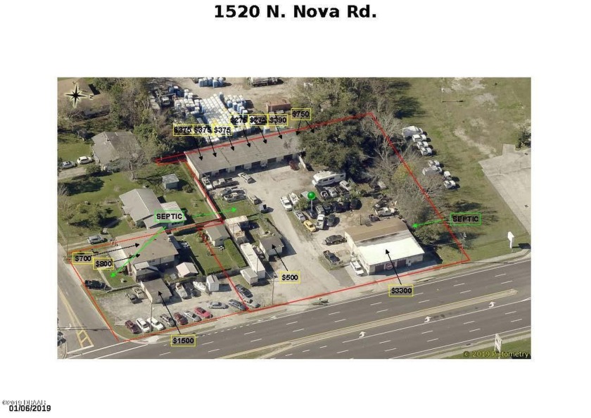 2-Cash Flowing Income producing properties. 2 parcels include 12 - Beach Commercial for sale in Daytona Beach, Florida on Beachhouse.com