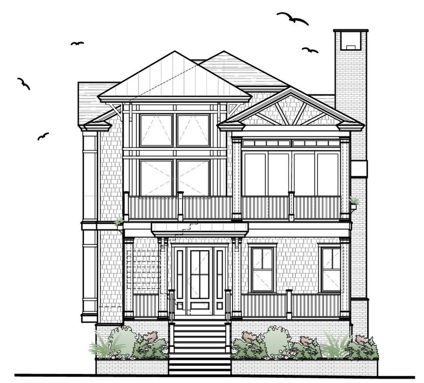 This proposed new construction residence at 154 98th Street in - Beach Home for sale in Stone Harbor, New Jersey on Beachhouse.com