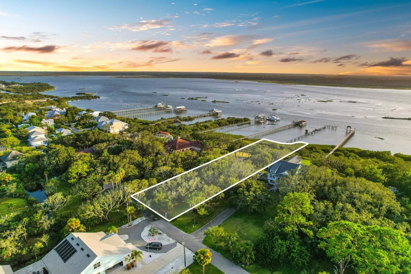 Create A One-of-a-kind Coastal Retreat On This Rare 1.15-acre - Beach Lot for sale in St Augustine, Florida on Beachhouse.com