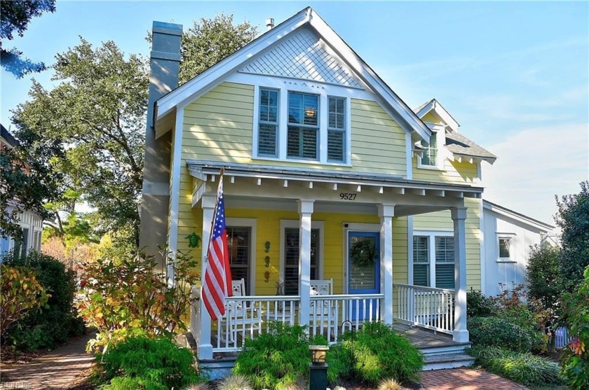 Beach Cottage Chic! While designed under the influence of early - Beach Home for sale in Norfolk, Virginia on Beachhouse.com