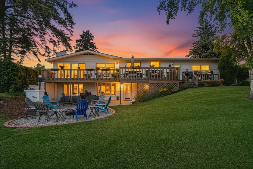 Enjoy stress-free time on the Cheboygan River in this turn-key - Beach Home for sale in Cheboygan, Michigan on Beachhouse.com