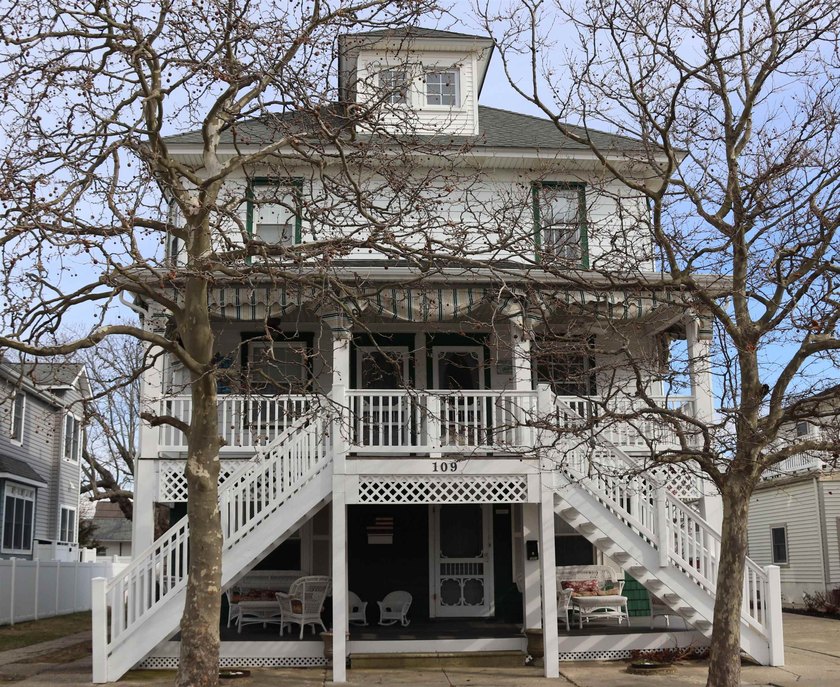 If sitting on your front porch and enjoying the spectacular - Beach Condo for sale in Wildwood Crest, New Jersey on Beachhouse.com