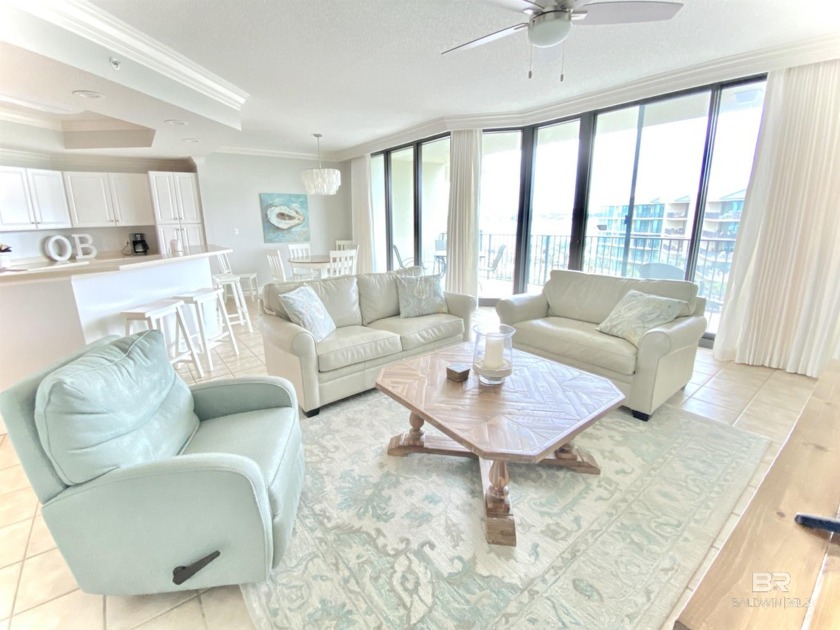 Spectacular bay views in this delightful two bedroom, two bath - Beach Home for sale in Orange Beach, Alabama on Beachhouse.com