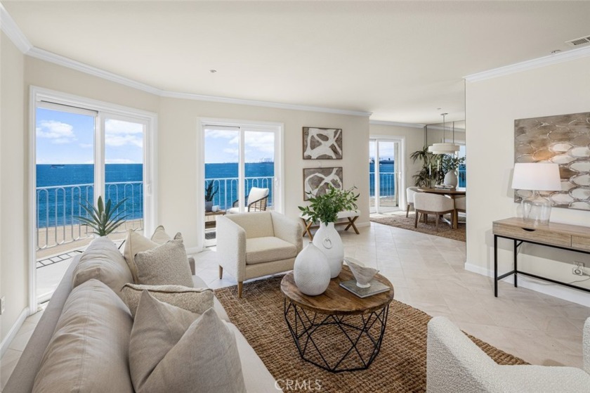 Welcome to this Stunning Oceanfront Top Floor Corner Unit. This - Beach Condo for sale in Long Beach, California on Beachhouse.com