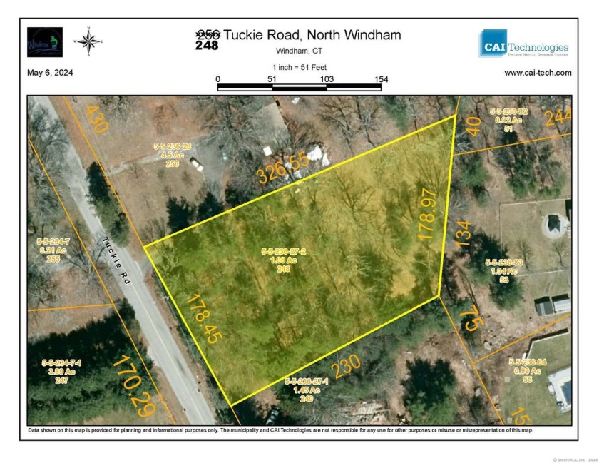 Buildable 1.08 acre lot in a nice location in North Windham - Beach Lot for sale in Windham, Connecticut on Beachhouse.com