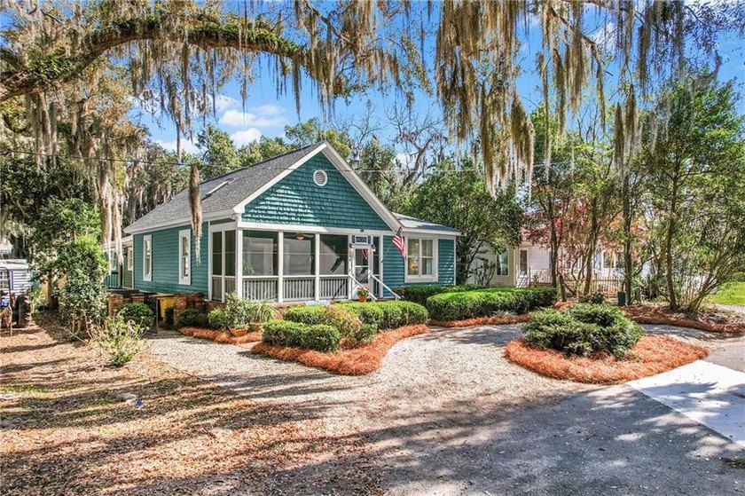 Step into the charm of this 1930's coastal cottage, where - Beach Home for sale in Darien, Georgia on Beachhouse.com