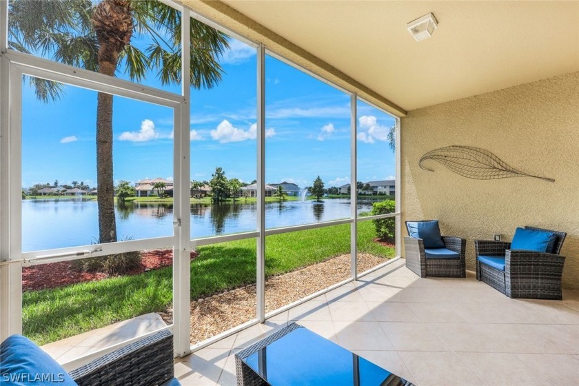 Rare find! First floor residence with gorgeous lake and fountain - Beach Condo for sale in Fort Myers, Florida on Beachhouse.com