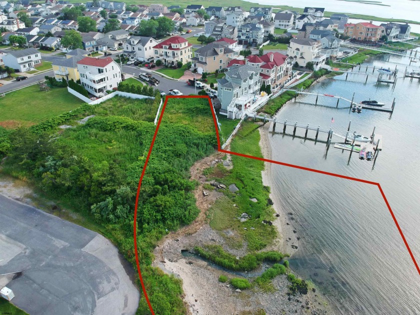 OPEN BAY FRONT BUILDABLE LOT!!!!! Rare Waterfront Frontage with - Beach Lot for sale in Ventnor, New Jersey on Beachhouse.com