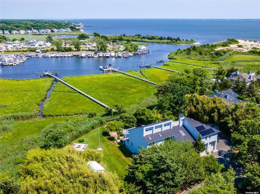 Welcome To This Waterfront, Stunning Contemporary Home With 5 - Beach Home for sale in East Patchogue, New York on Beachhouse.com