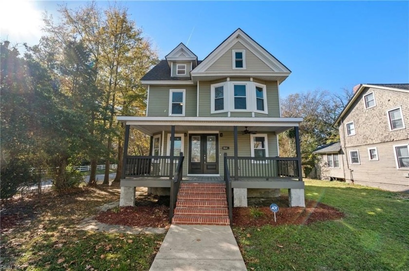 Nestled on a corner lot this entire 3-level home is recently - Beach Home for sale in Newport News, Virginia on Beachhouse.com