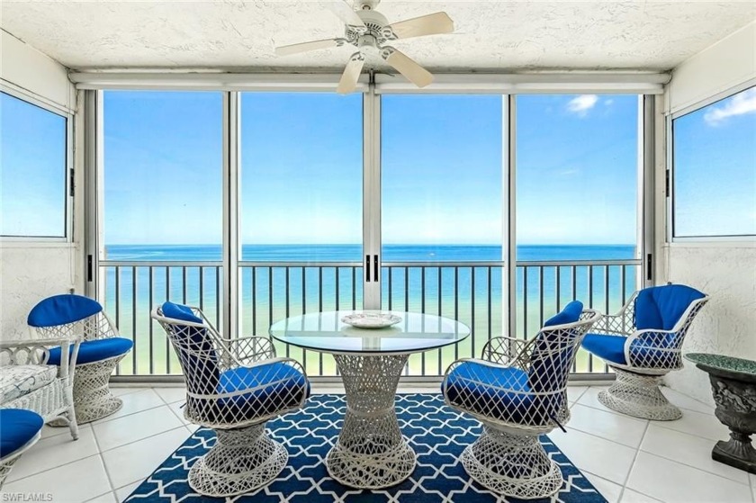 Panoramic views of the sparkling Gulf of Mexico will take your - Beach Home for sale in Naples, Florida on Beachhouse.com