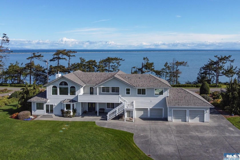 Remarkable custom waterfront home with spectacular unobstructed - Beach Home for sale in Sequim, Washington on Beachhouse.com