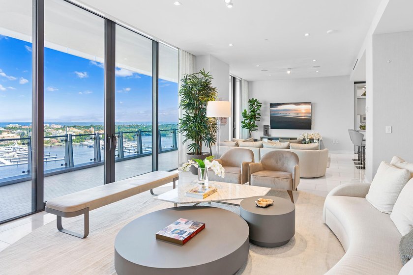 DIRECT WATERFRONT at The Bristol, showcasing breathtaking - Beach Condo for sale in West Palm Beach, Florida on Beachhouse.com