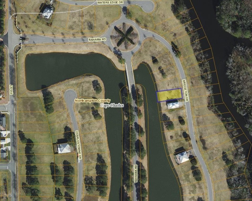 Beautiful pond front building lot located in Cape Charles gated - Beach Lot for sale in Cape Charles, Virginia on Beachhouse.com