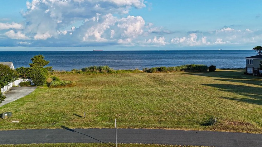 The site offers a spectacular unobstructed view of the - Beach Lot for sale in Cape Charles, Virginia on Beachhouse.com