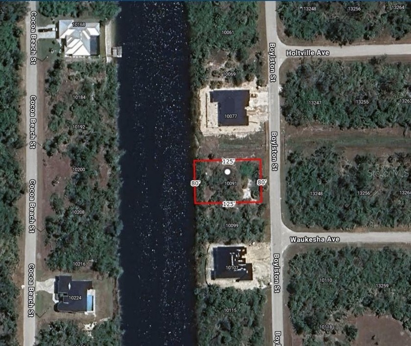 WATERFRONT BUILDING LOT Conveniently located building lot in - Beach Lot for sale in Port Charlotte, Florida on Beachhouse.com