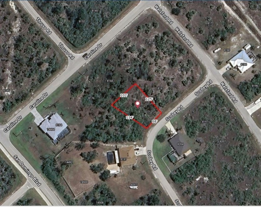 OVERSIZED! Conveniently located building lot in the growing - Beach Lot for sale in Port Charlotte, Florida on Beachhouse.com