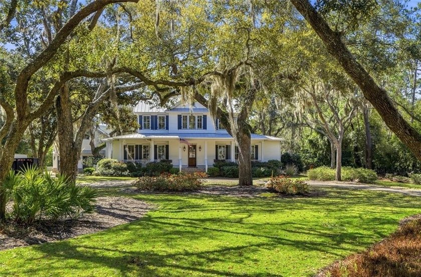 Set within one of the Golden Isles' most sought-after - Beach Home for sale in Saint Simons, Georgia on Beachhouse.com